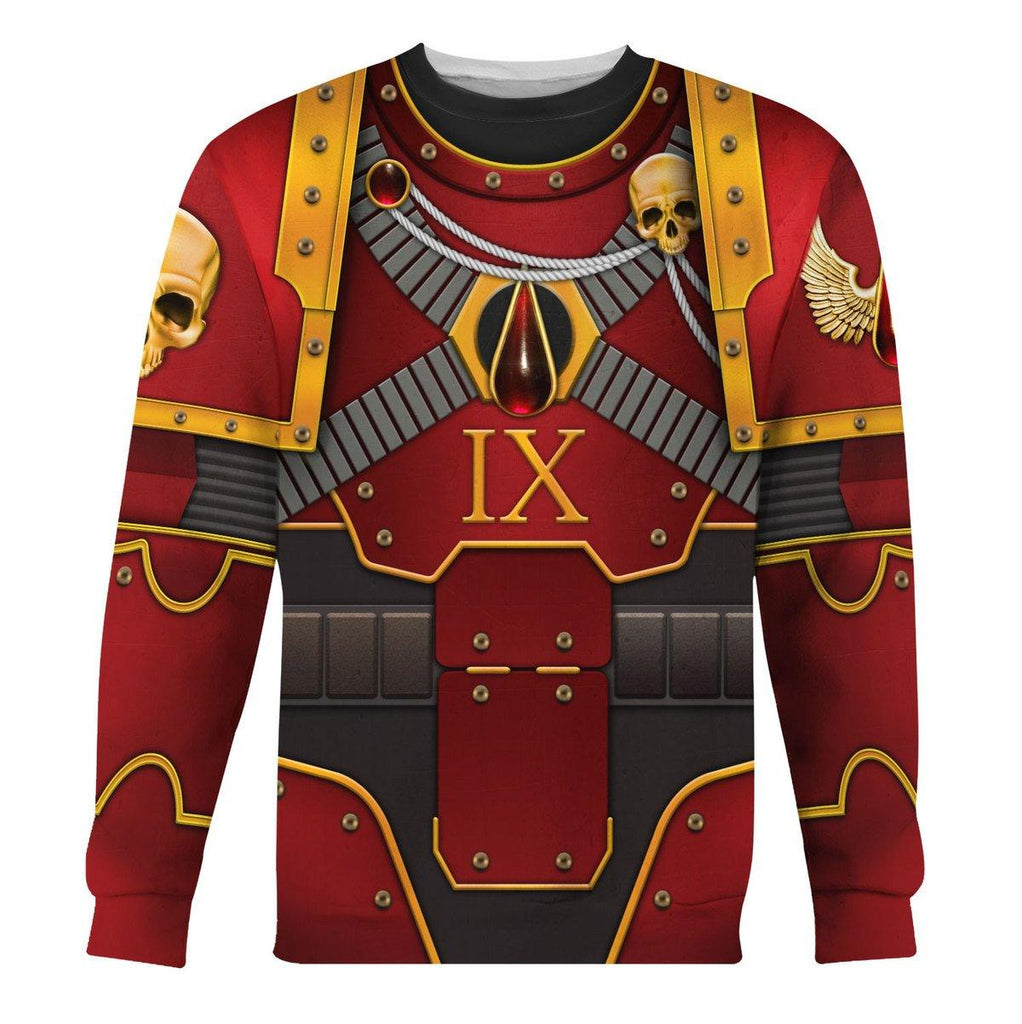 Blood Angels IX Captain T-shirt Hoodie Sweatpants Cosplay - OodieGang