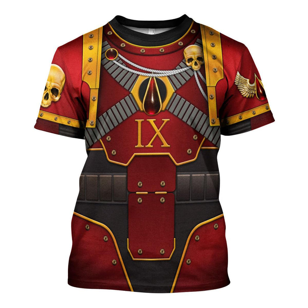 Blood Angels IX Captain T-shirt Hoodie Sweatpants Cosplay - OodieGang