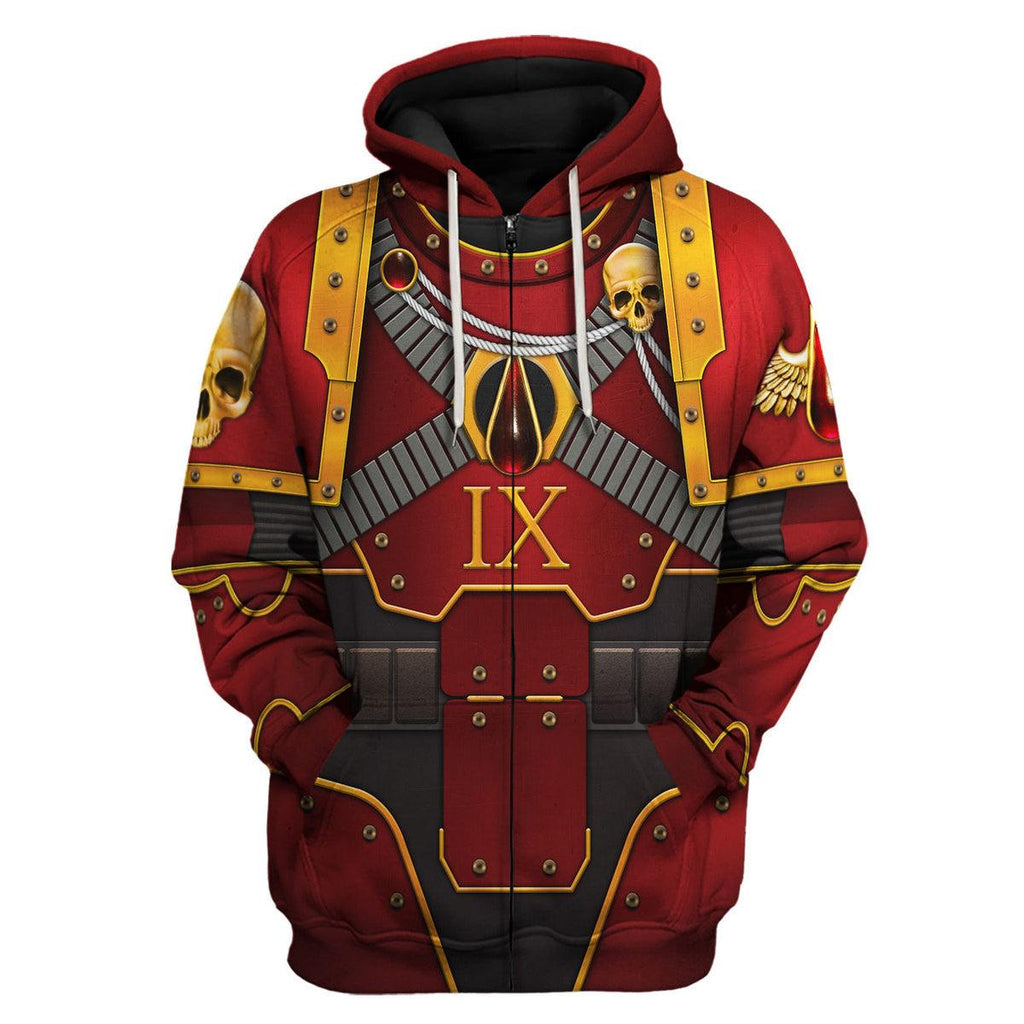 Blood Angels IX Captain T-shirt Hoodie Sweatpants Cosplay - OodieGang