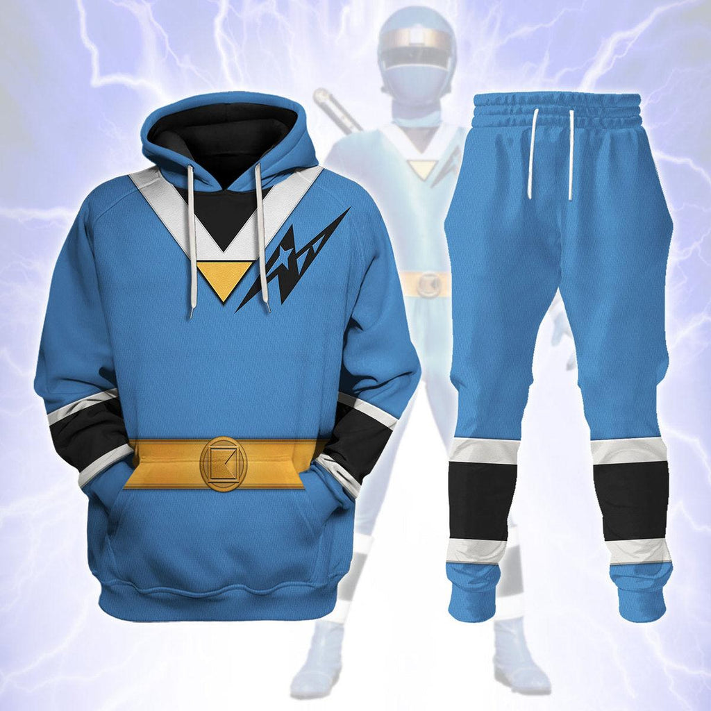 Blue Cestro Ranger Hoodies Sweatshirt T-shirt Hawaiian Sweatpants - CustomsPig.com