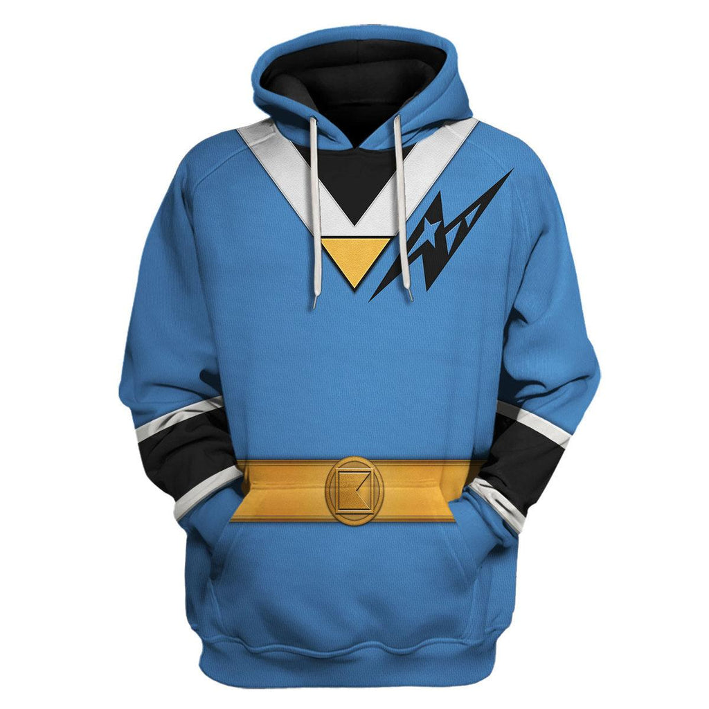 Blue Cestro Ranger Hoodies Sweatshirt T-shirt Hawaiian Sweatpants - OodieGang.com