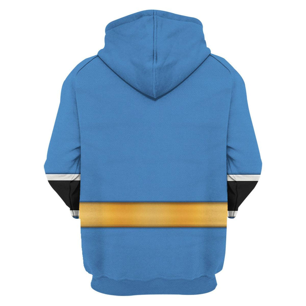 Blue Cestro Ranger Hoodies Sweatshirt T-shirt Hawaiian Sweatpants - OodieGang.com