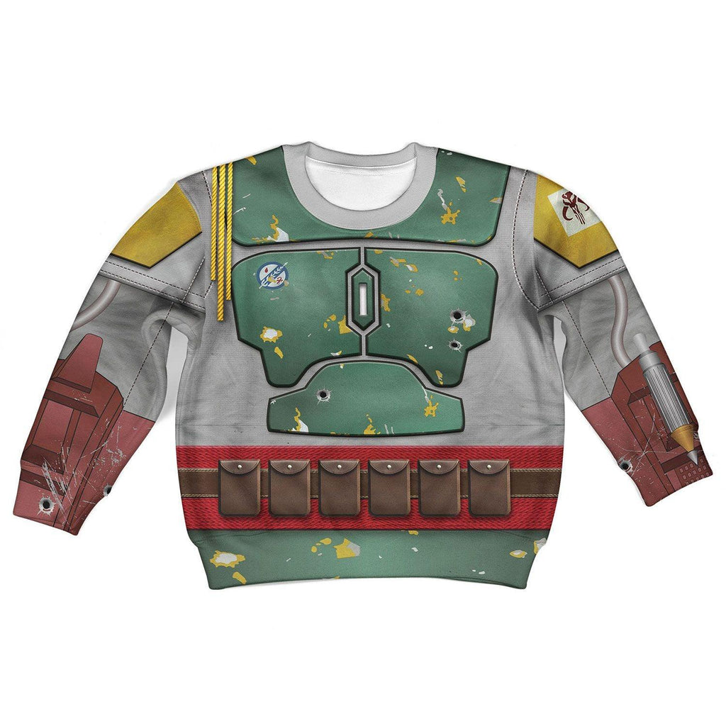 Boba Fett Kid Tops - OodieGang.com