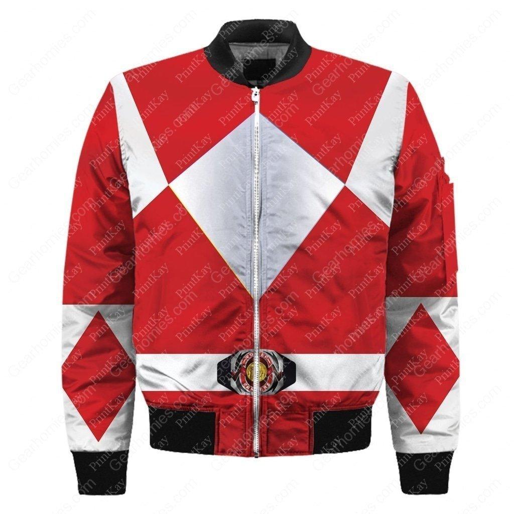 Bomber Red Power Rangers – makerhuman.com
