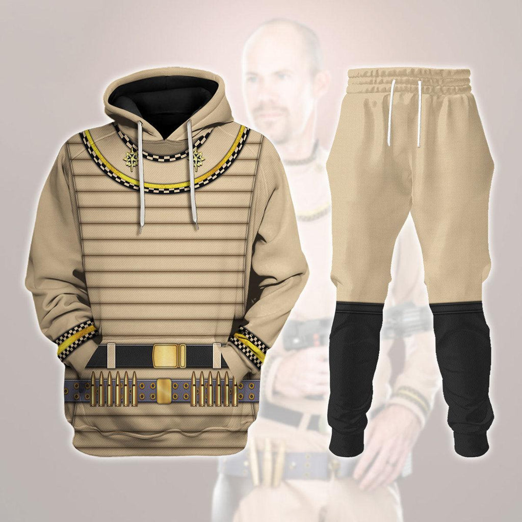 BSG Colonial Warrior Uniform T-shirt Hoodie Sweatpants Apparel - CustomsPig.com