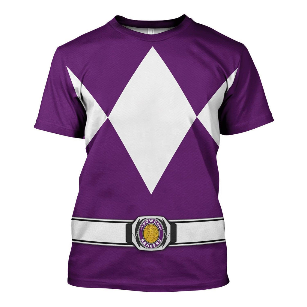 Bulk and Skull Purple Ranger Hoodies Sweatshirt T-shirt Hawaiian Sweatpants - OodieGang.com