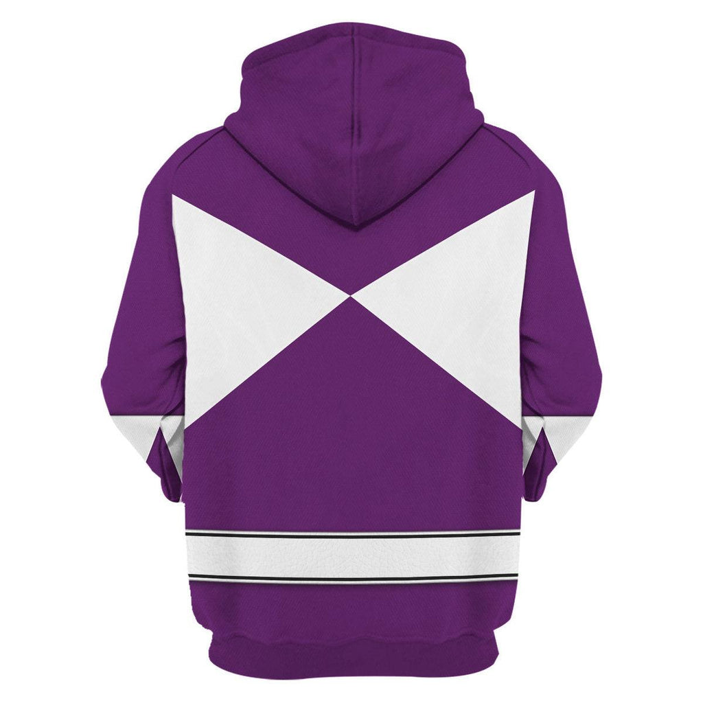 Bulk and Skull Purple Ranger Hoodies Sweatshirt T-shirt Hawaiian Sweatpants - OodieGang.com