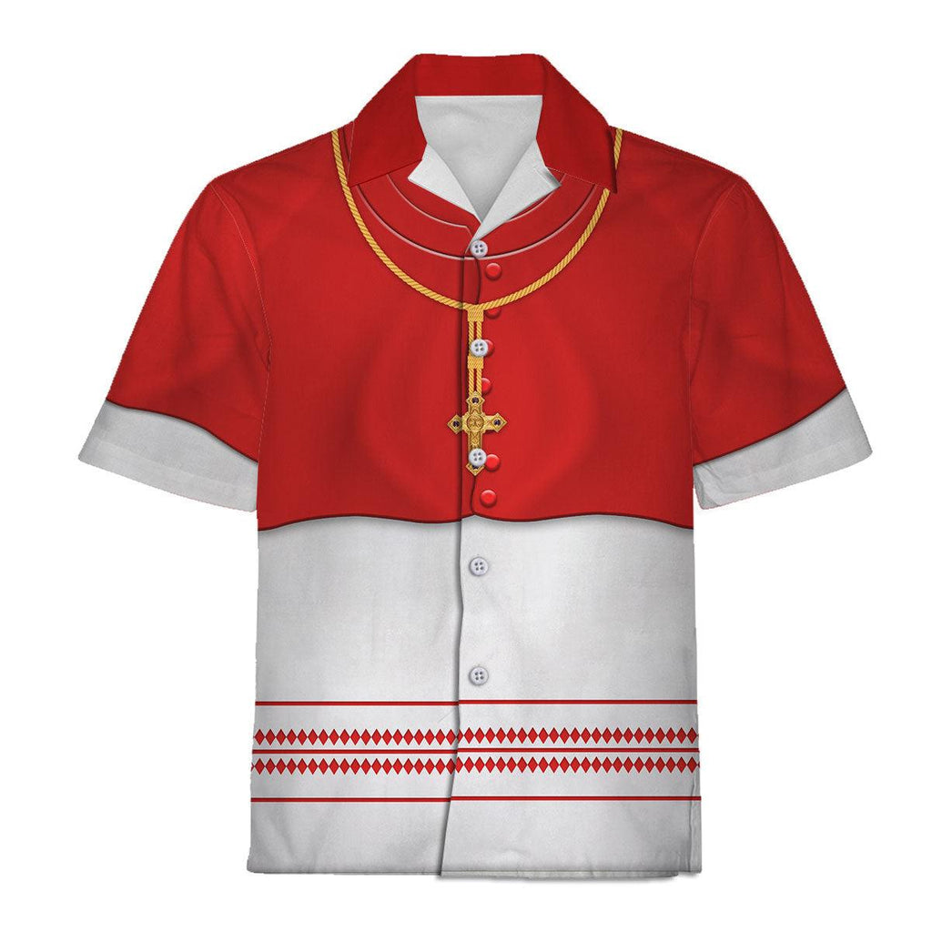 Cardinal Choir Dress Christian Religion Eastern Orthodox Hawaiian Shirt - OodieGang.com