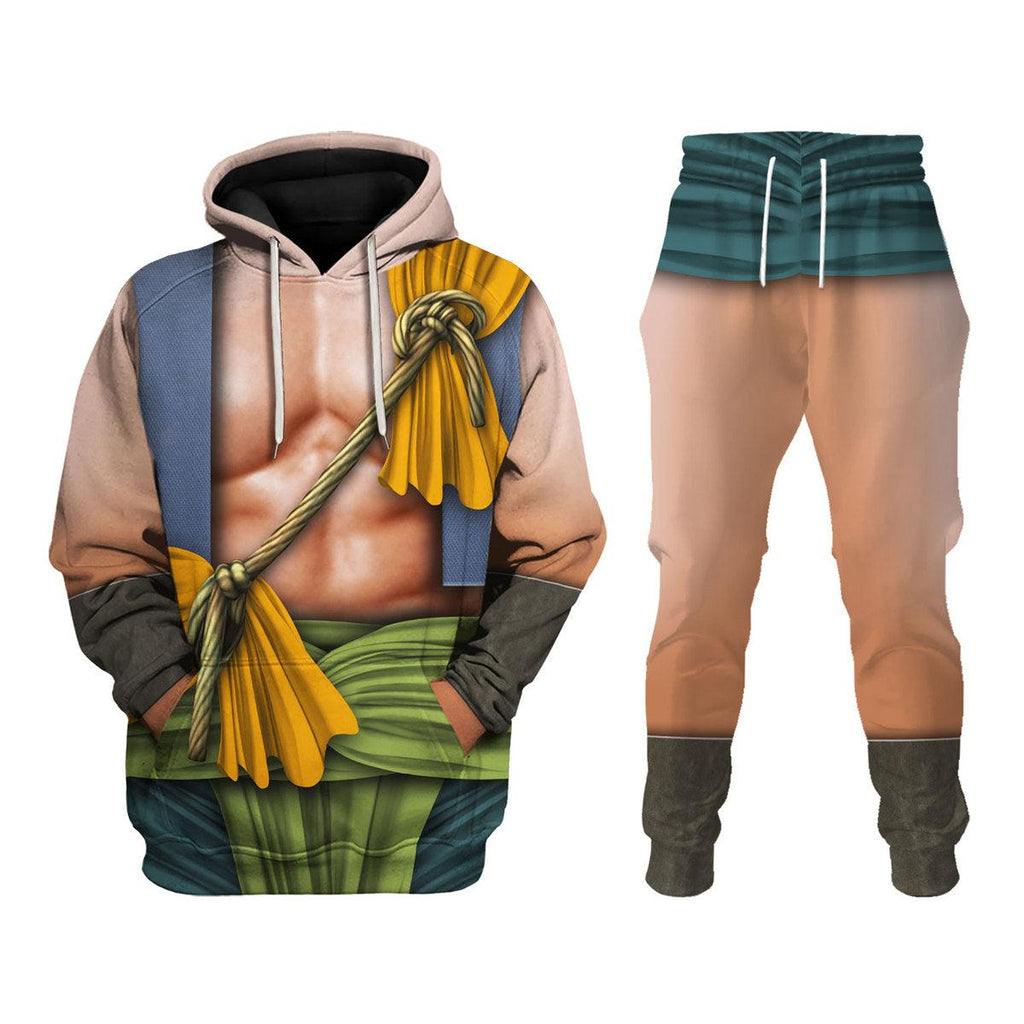 Carver Dragon Quest Hoodie T-shirt Sweatpants Cosplay - DucG