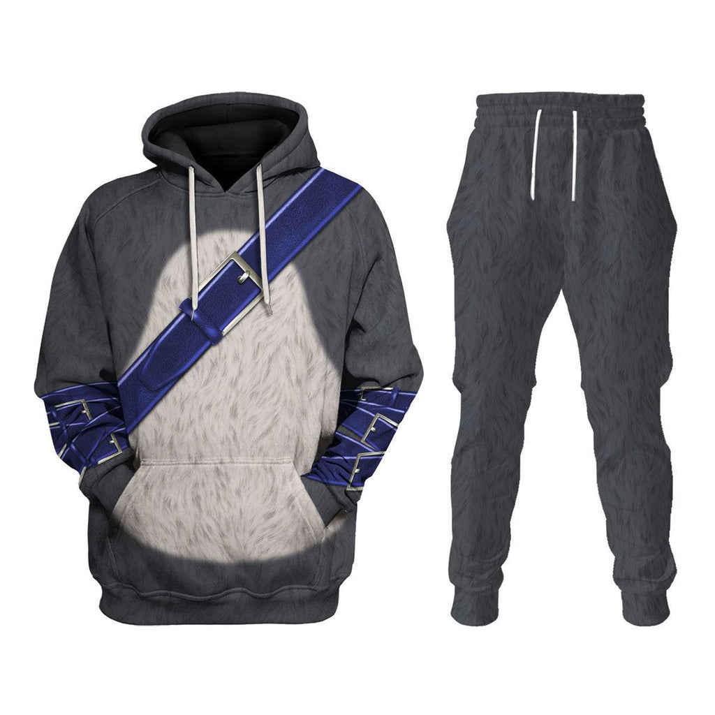 Child/Rookie Bearmon Mammal Digimon Hoodie T-shirt Sweatpants Cosplay - DucG