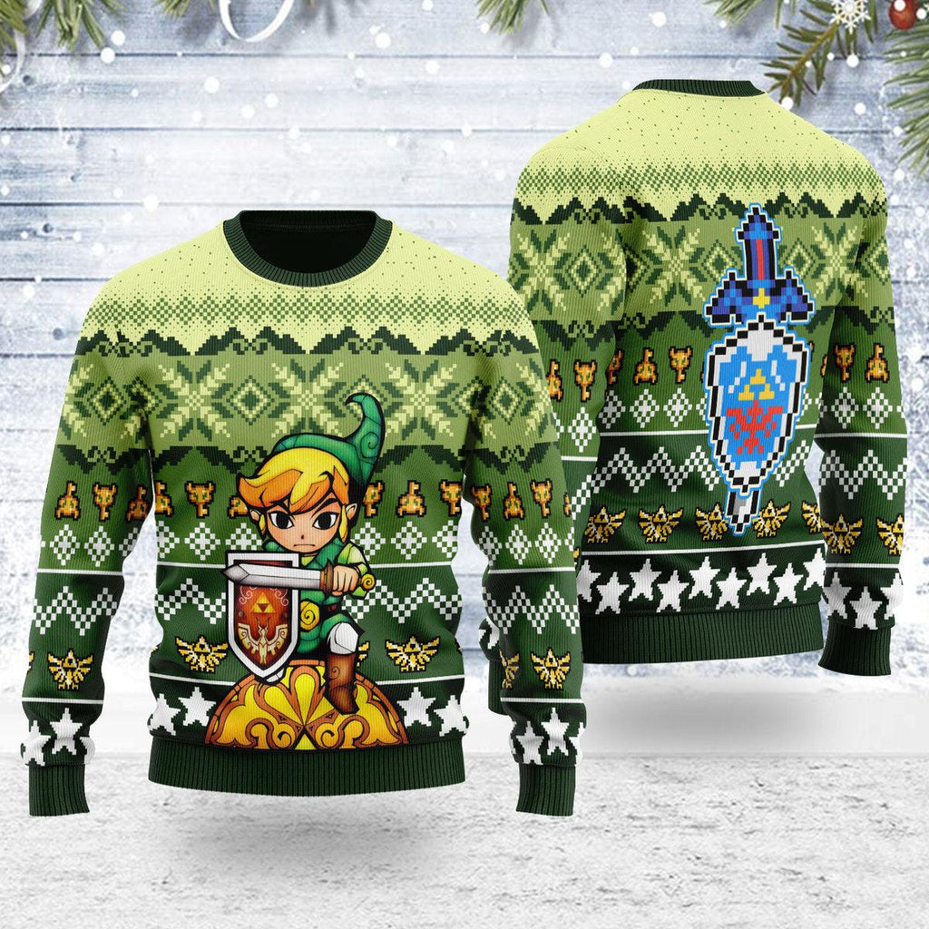 Christmas Sweater Art from The Wind Waker 03 - OodieGang.com