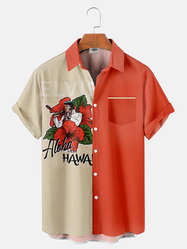 CLASSIC MUSIC EL06 CHARACTER PRINTED UNISEX CASUAL HAWAIIAN SHIRT - OodieGang.com