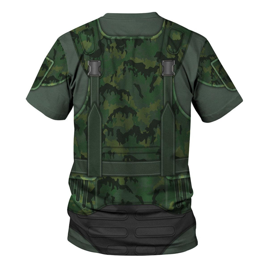 Colonial Marine Uniform Character Costume T-shirt Hoodie Sweatpants Apparel - OodieGang.com