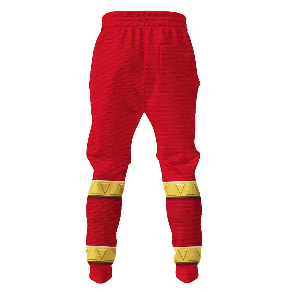 Cosmic Fury Red Ranger Hoodies Sweatshirt T-shirt ZipHoodies Sweatpants - OodieGang.com