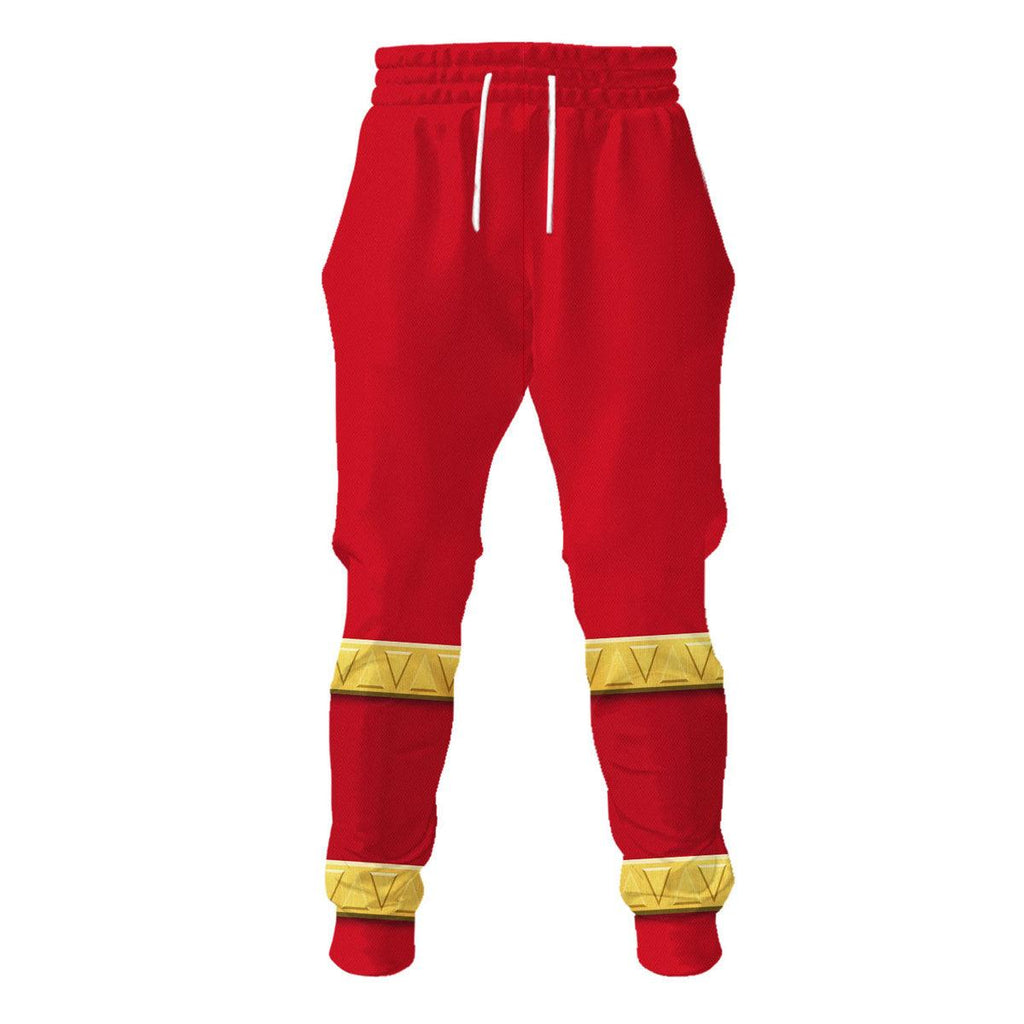 Cosmic Fury Red Ranger Hoodies Sweatshirt T-shirt ZipHoodies Sweatpants - OodieGang.com