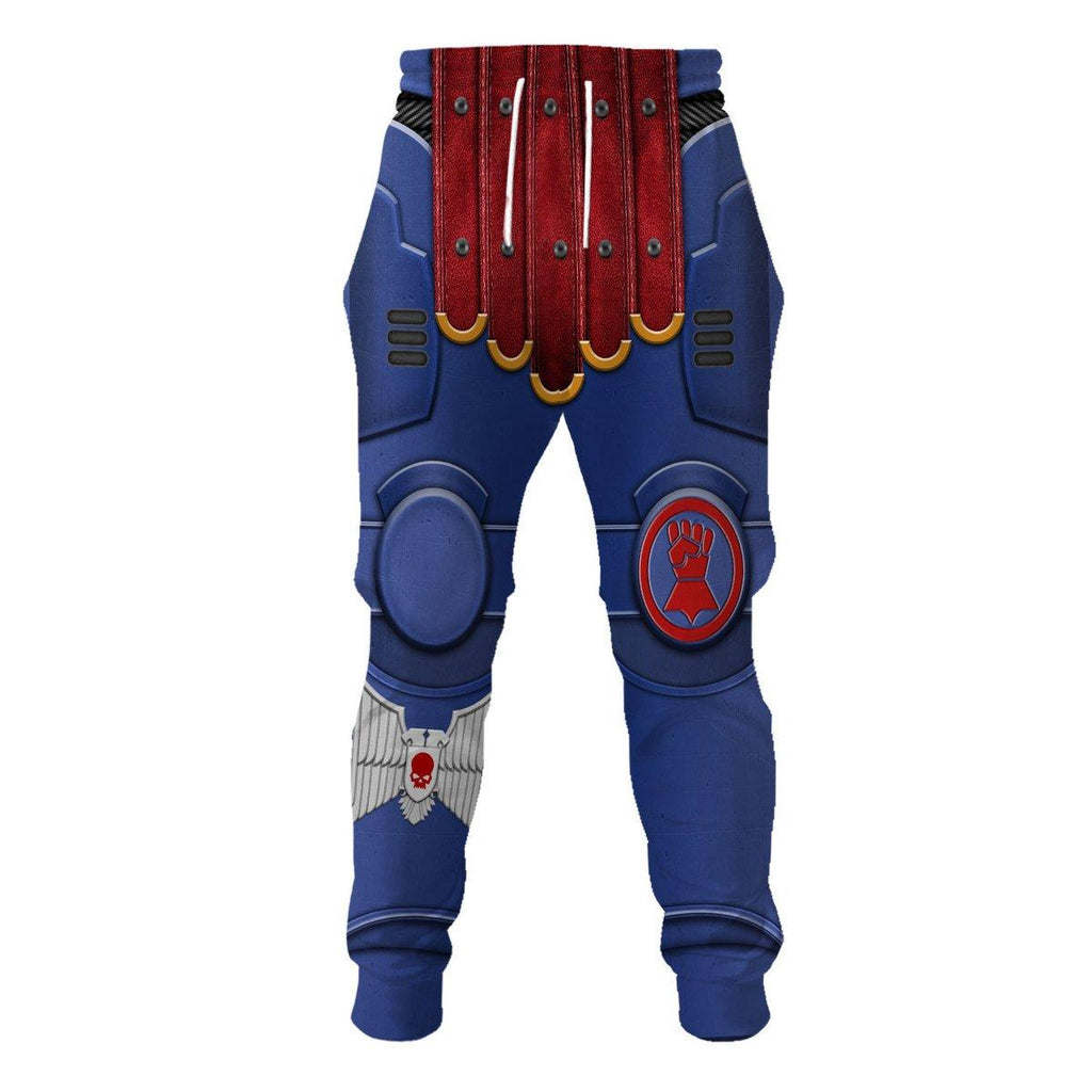 Crimson Fists Captain T-shirt Hoodie Sweatpants Cosplay - OodieGang