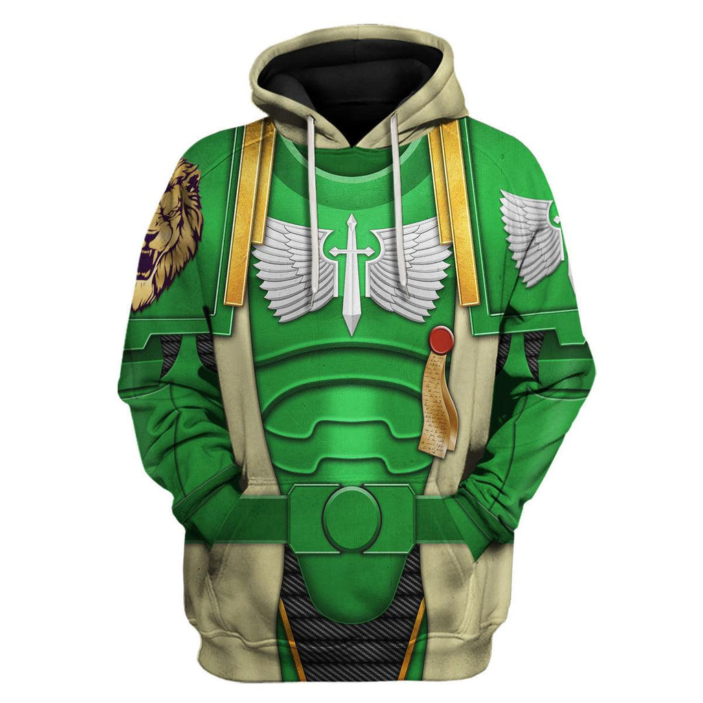 Dark Angels Captain T-shirt Hoodie Sweatpants Cosplay - OodieGang