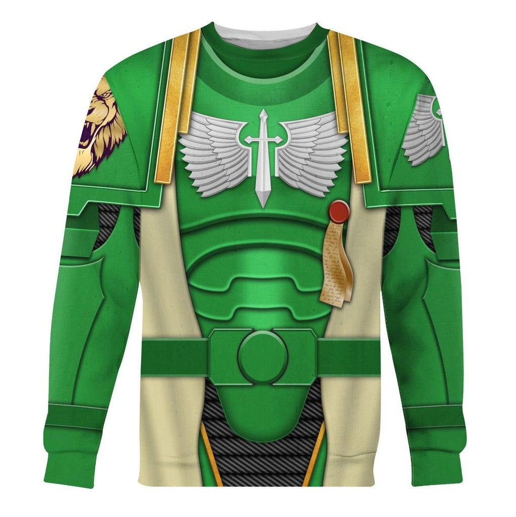 Dark Angels Captain T-shirt Hoodie Sweatpants Cosplay - OodieGang