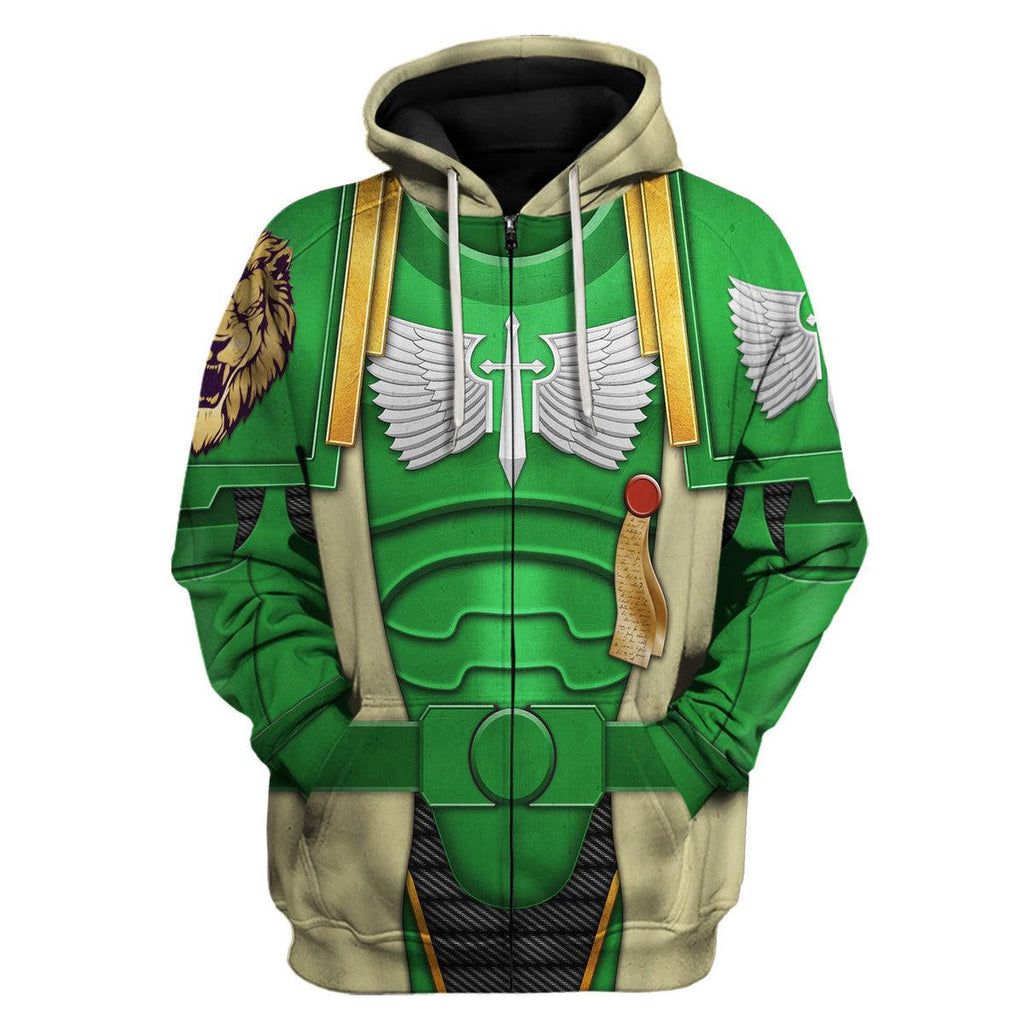 Dark Angels Captain T-shirt Hoodie Sweatpants Cosplay - OodieGang