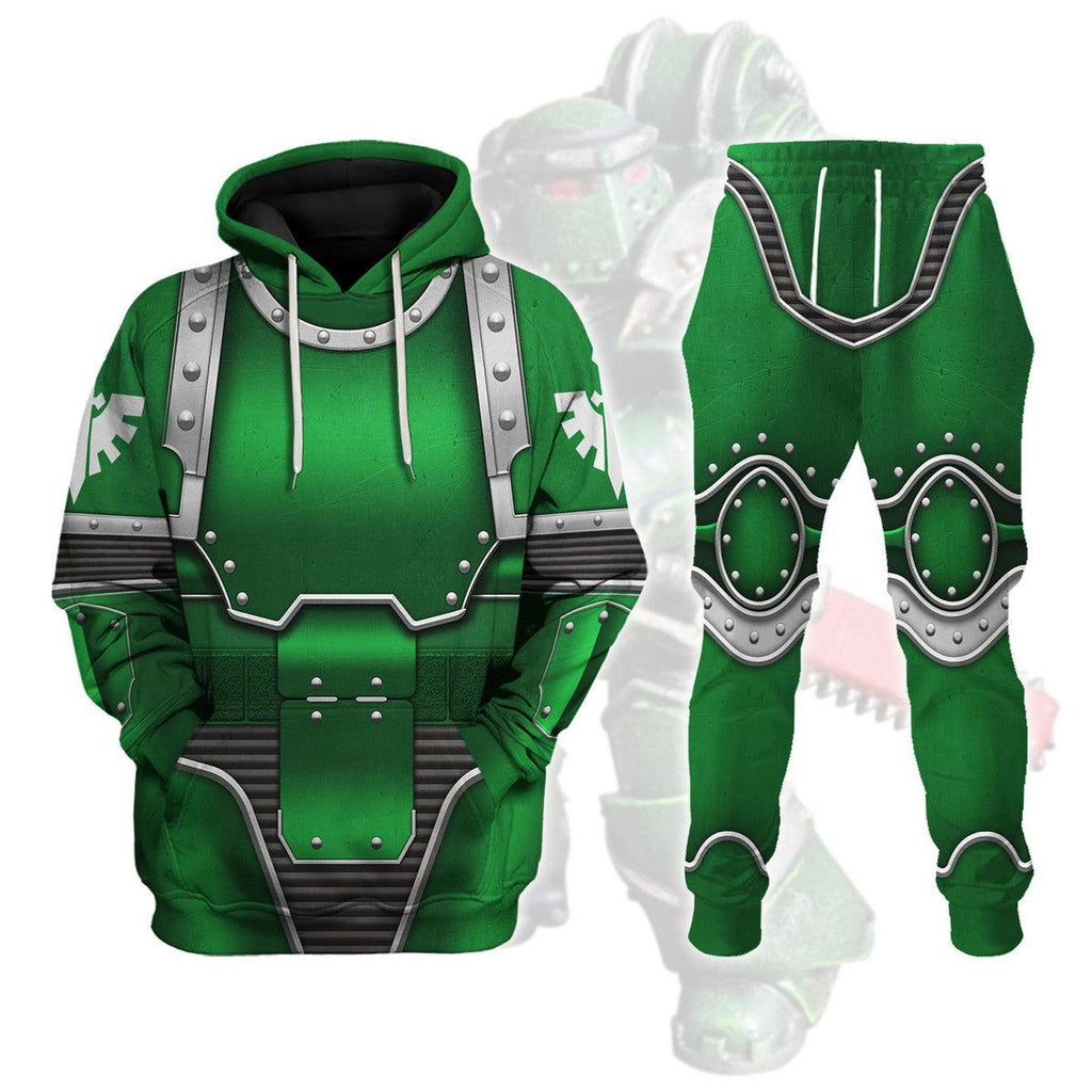 Dark Angels In Mark III Power Armor T-shirt Hoodie Sweatpants Cosplay - OodieGang