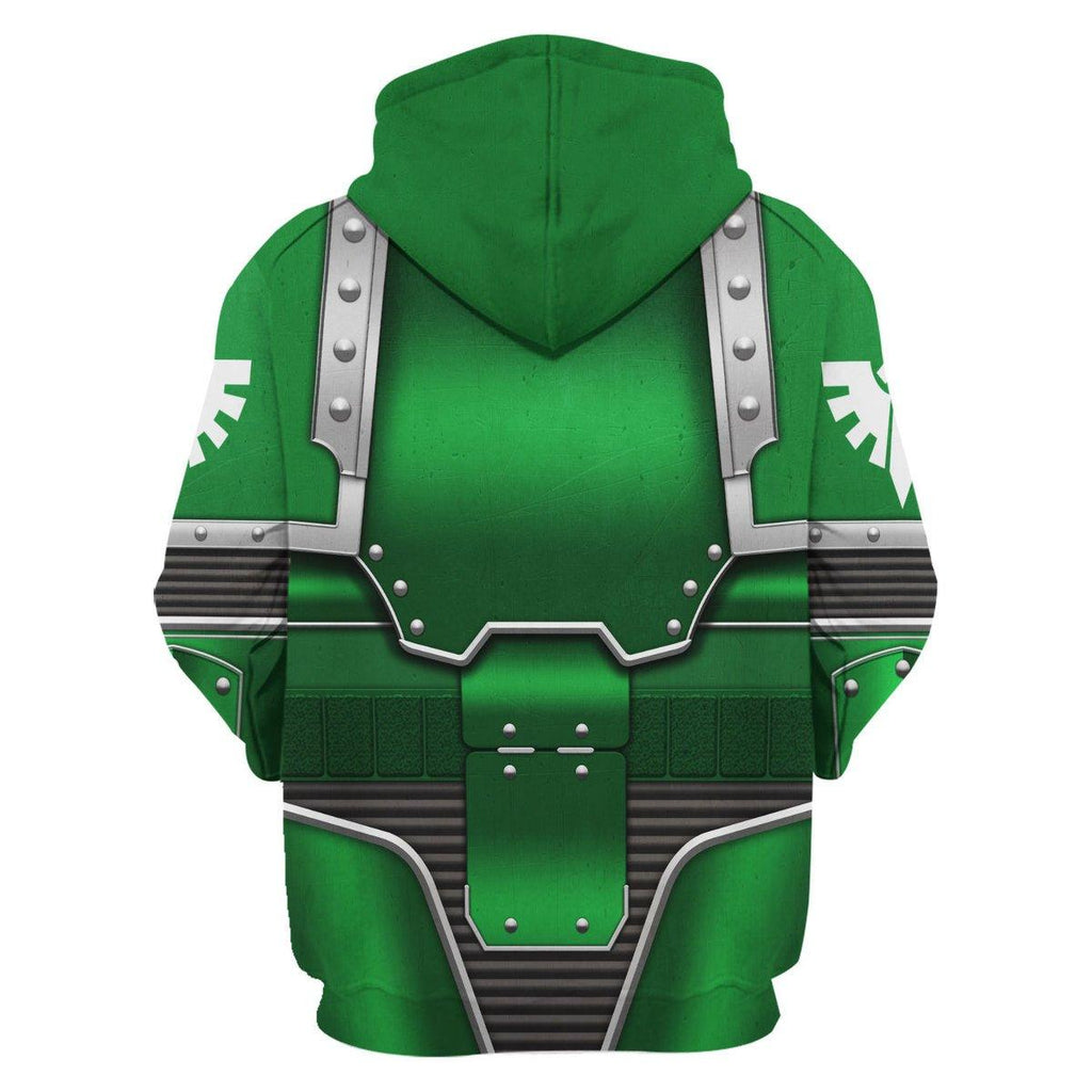 Dark Angels In Mark III Power Armor T-shirt Hoodie Sweatpants Cosplay - OodieGang