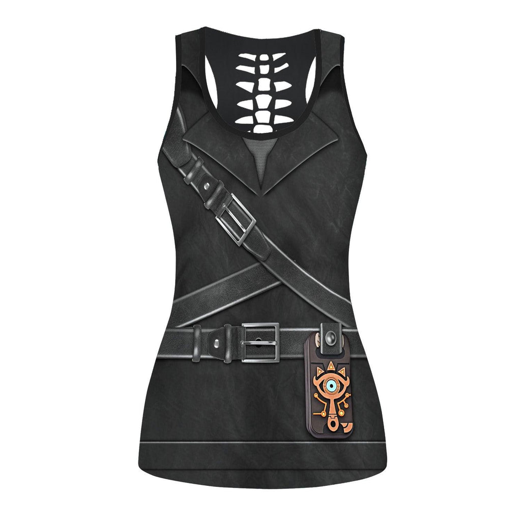 Dark Link Attire Tank Tops & Leggings - OodieGang.com