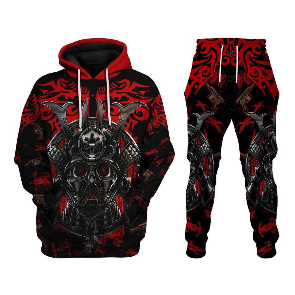 Darth Vader Samurai T-shirt Hoodie Sweatpants Apparel - OodieGang.com