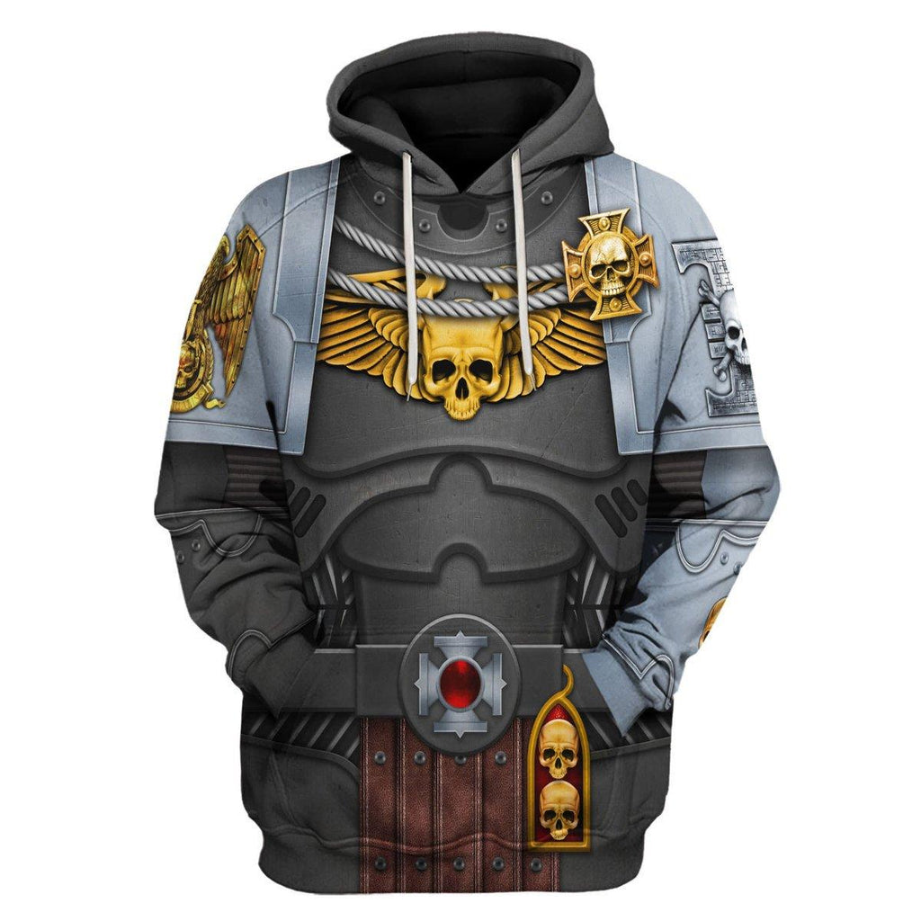 Deathwatch Captain T-shirt Hoodie Sweatpants Cosplay - OodieGang