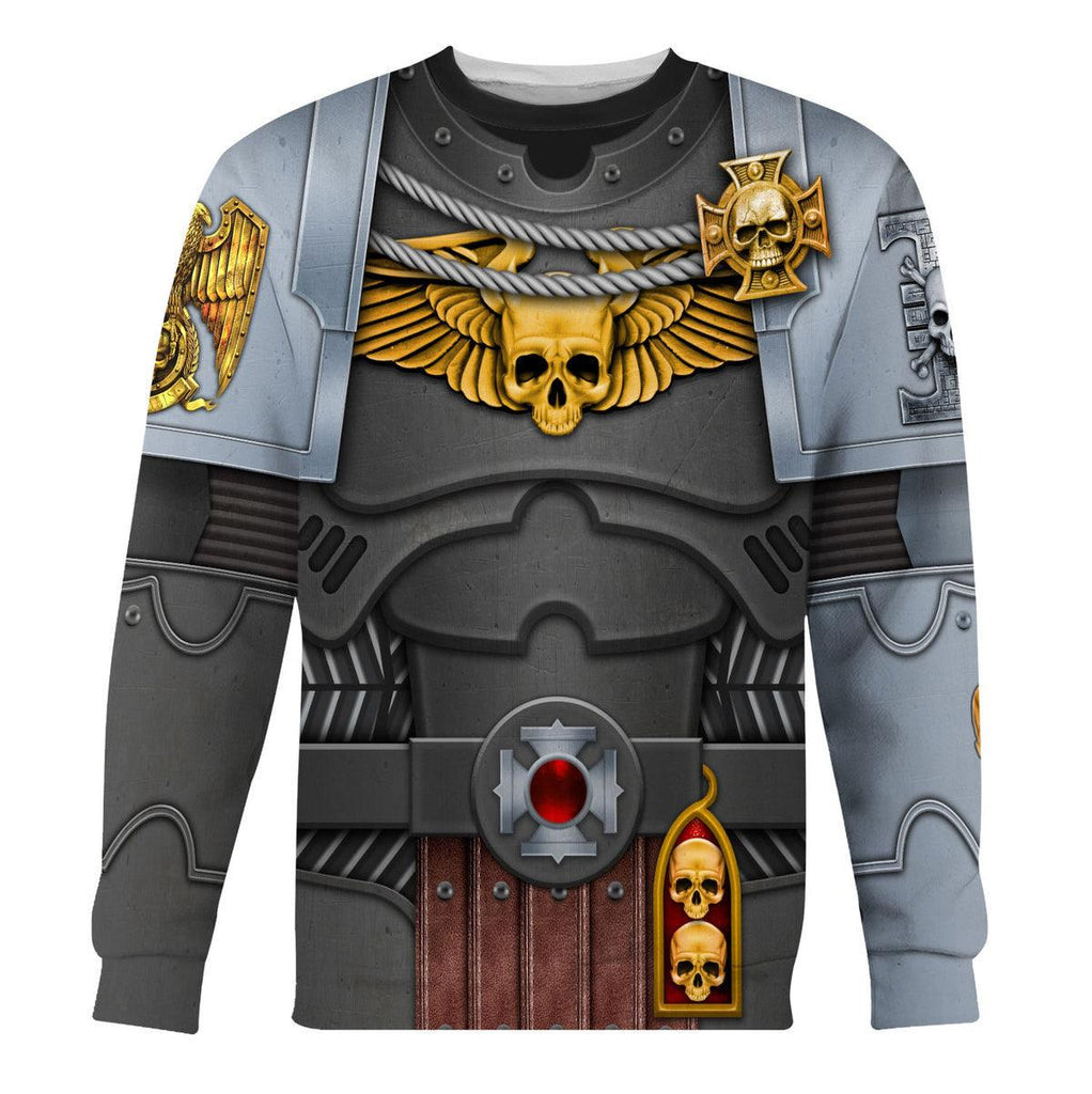 Deathwatch Captain T-shirt Hoodie Sweatpants Cosplay - OodieGang