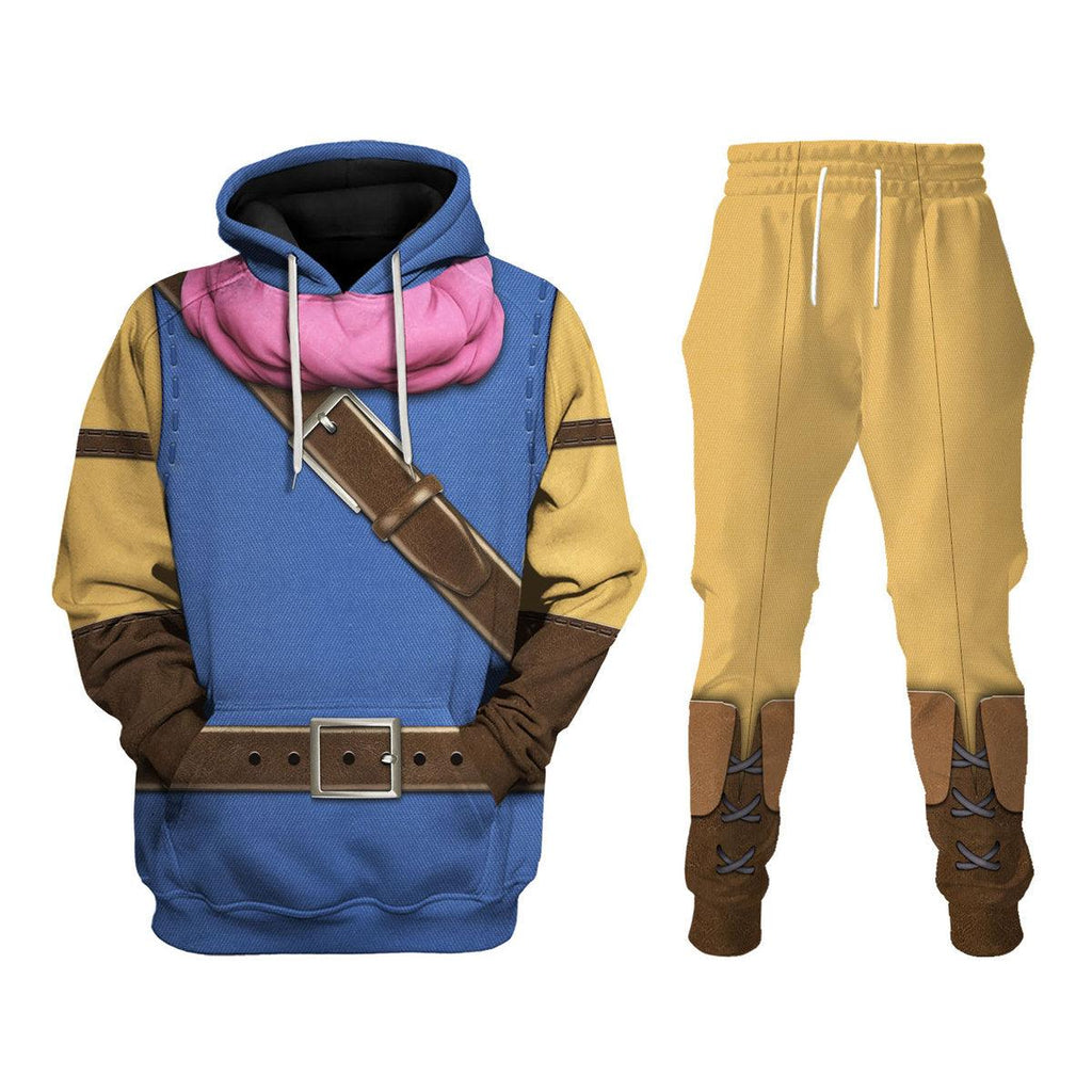 Dragon Quest Erdrick Hoodie T-shirt Sweatpants Cosplay - OodieGang