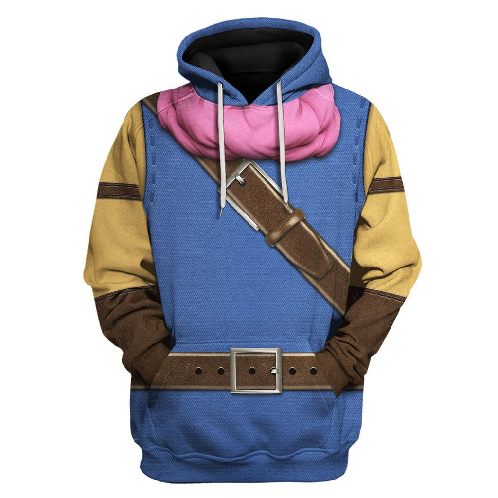 Dragon Quest Erdrick Hoodie T-shirt Sweatpants Cosplay - OodieGang