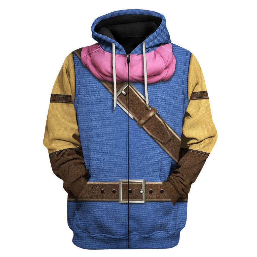 Dragon Quest Erdrick Hoodie T-shirt Sweatpants Cosplay - OodieGang