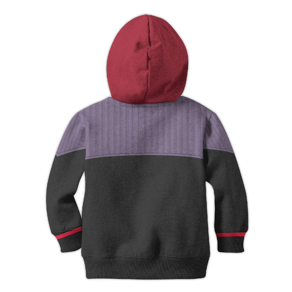 Duty Uniform Picard Costume Cosplay Kid Hoodie Sweatshirt T-Shirt - OodieGang.com