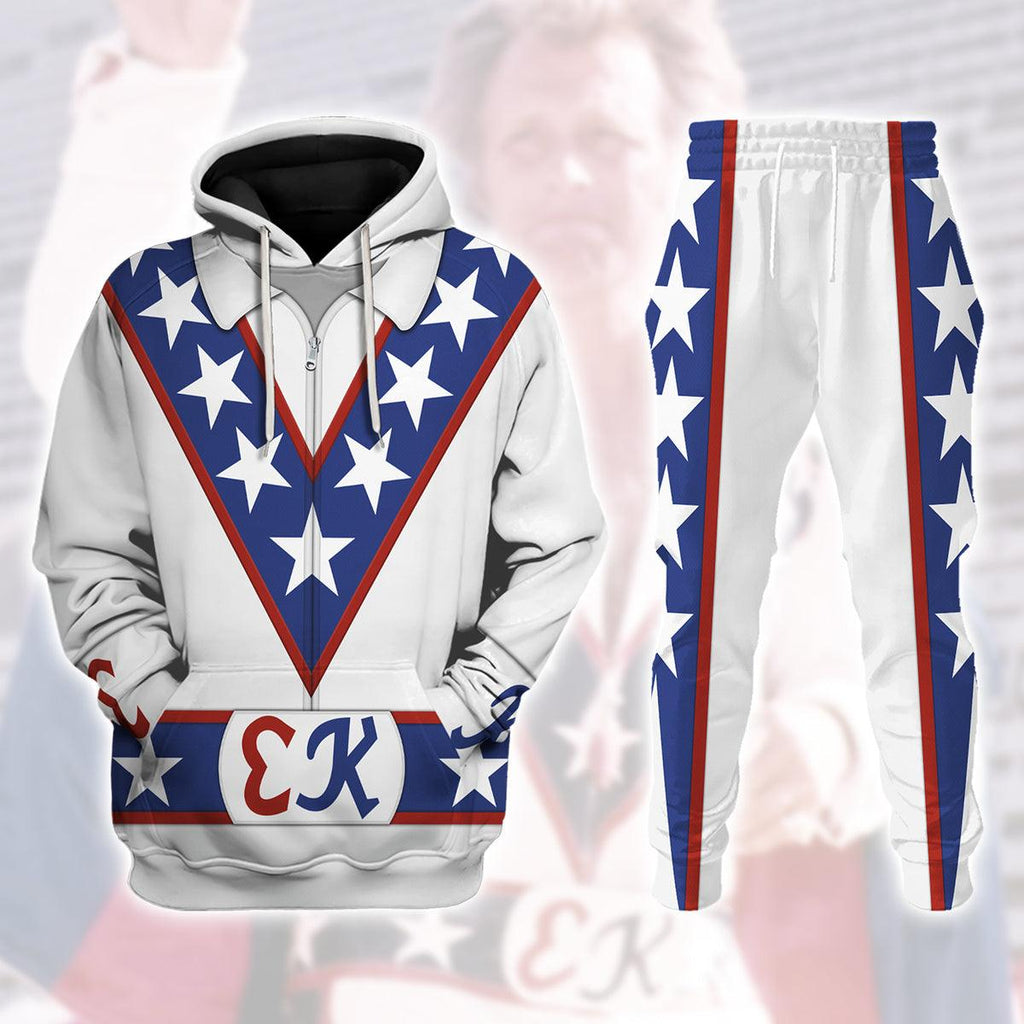 Evel Knievel Costumes T-shirt Hoodie Sweatpants Apparel - CustomsPig.com