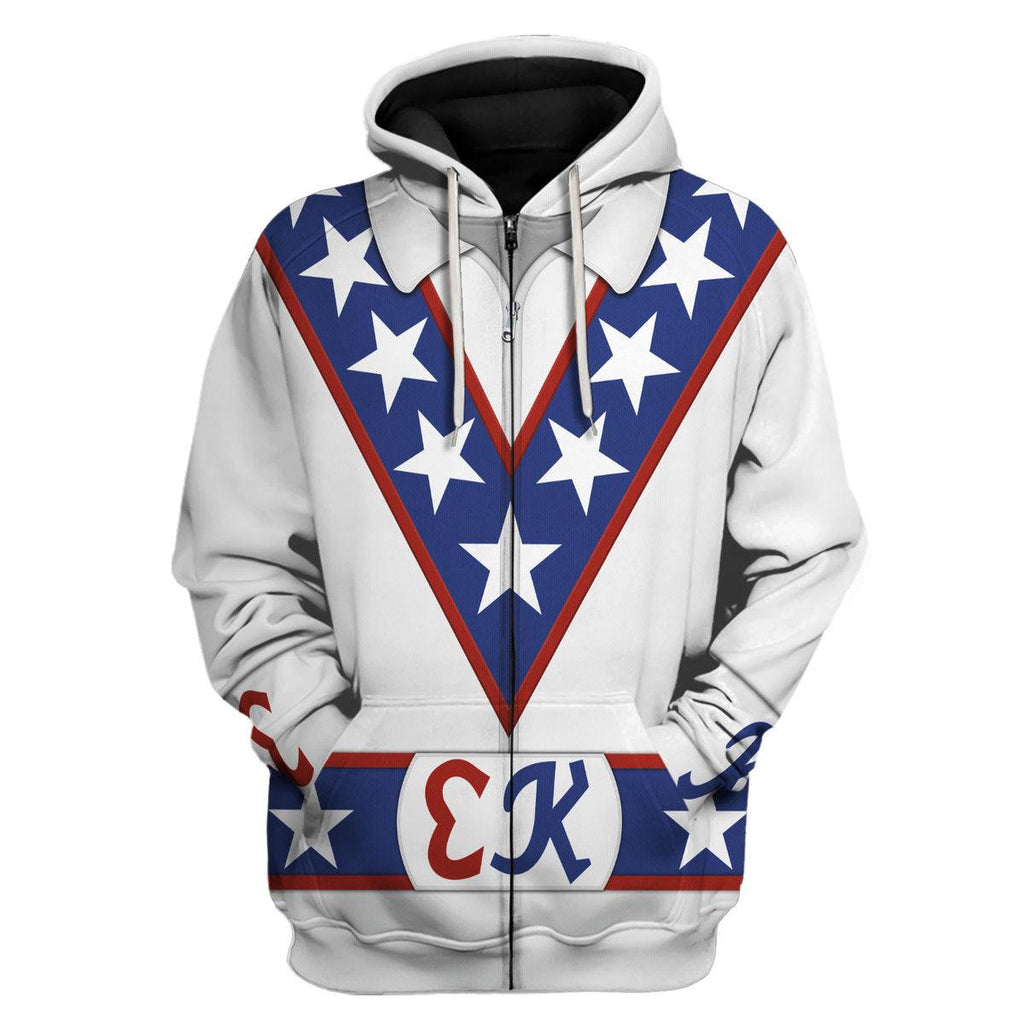 Evel Knievel Costumes T-shirt Hoodie Sweatpants Apparel - OodieGang.com