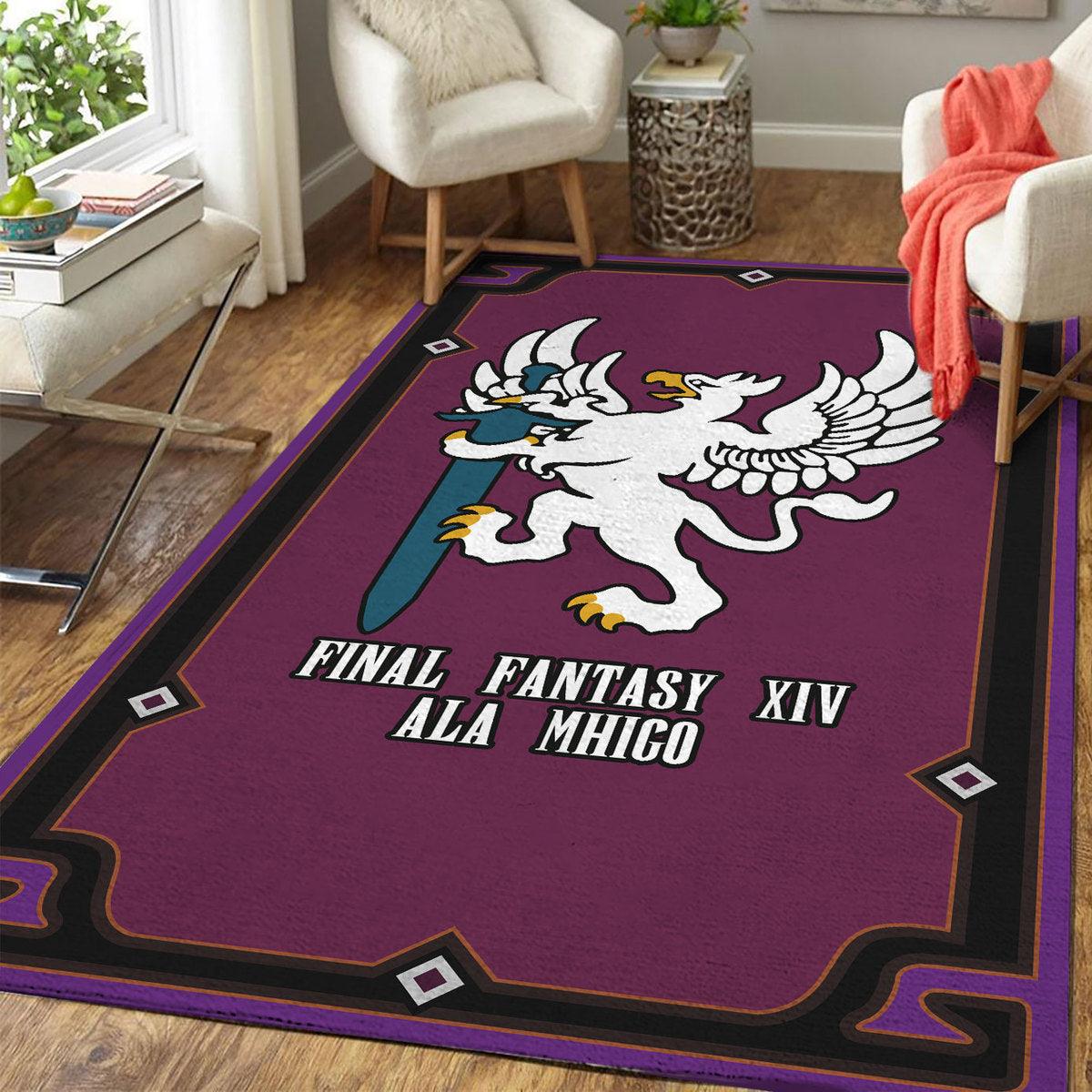 Ff14 Rugs Final Fantasy XIV Ala Mhigo Rug – makerhuman.com