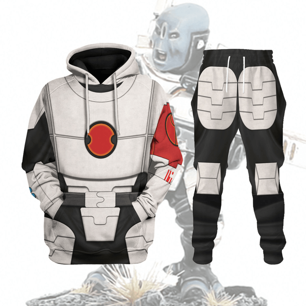 Fire Warrior Tau Empire T-shirt Hoodie Sweatpants Cosplay - OodieGang