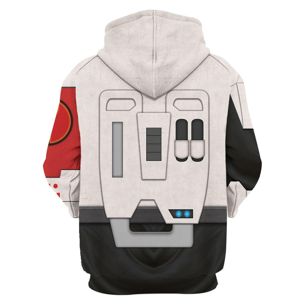 Fire Warrior Tau Empire T-shirt Hoodie Sweatpants Cosplay - OodieGang