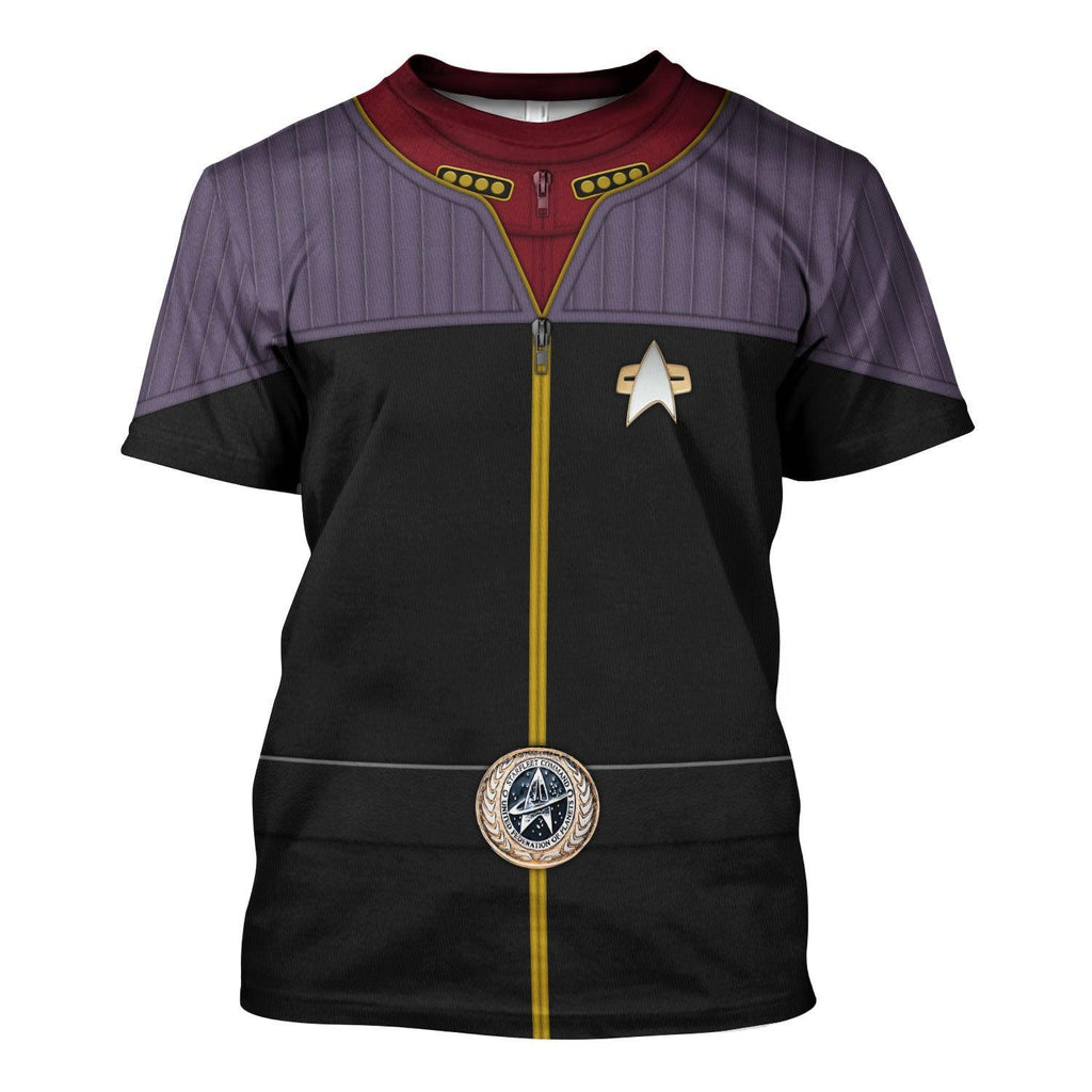 Flag Officer Star Trek T-shirt Hoodie Sweatpants Apparel - OodieGang.com