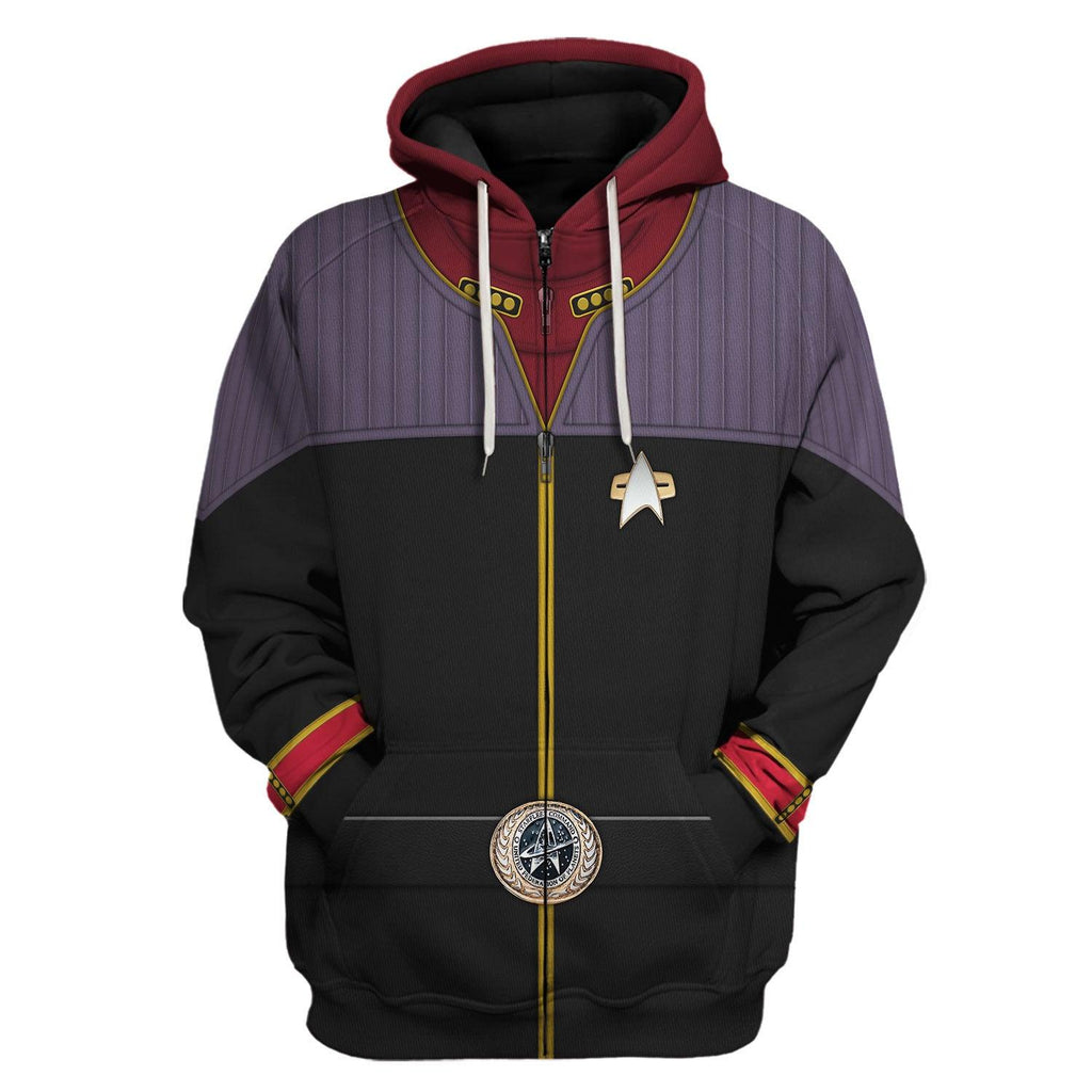 Flag Officer Star Trek T-shirt Hoodie Sweatpants Apparel - OodieGang.com