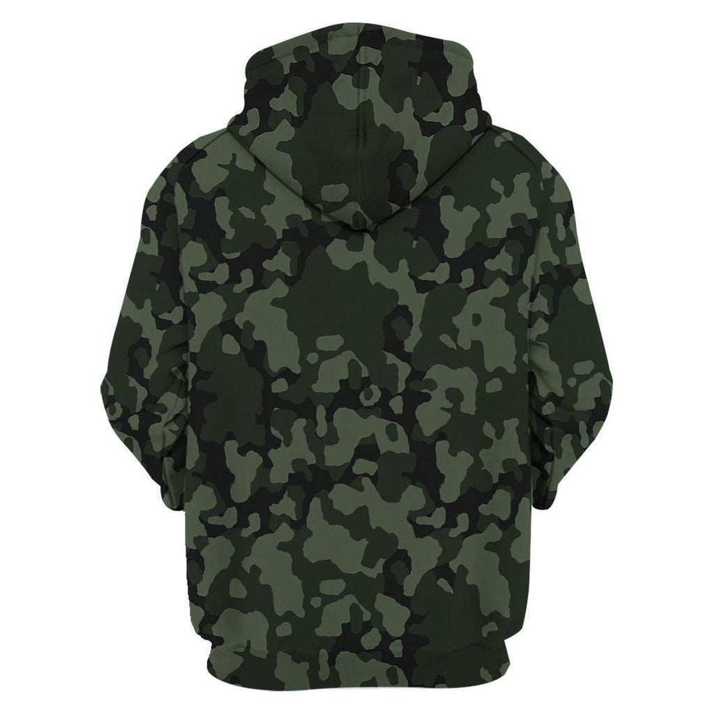 Flecktarn Darkgreen Camo - OodieGang