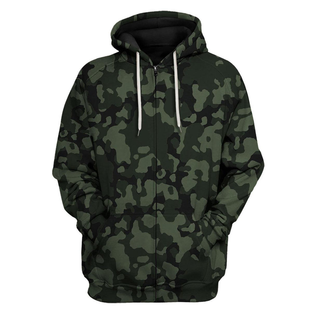 Flecktarn Darkgreen Camo - OodieGang