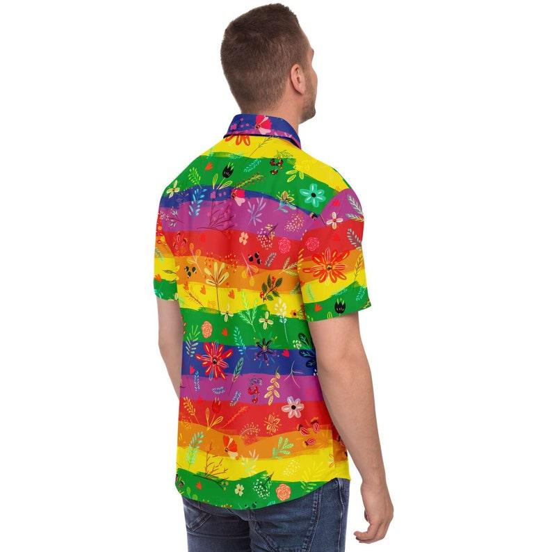 Gay Flower Hawaiian Shirt - OodieGang