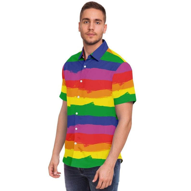 Gay Pride Hawaiian Shirt - OodieGang