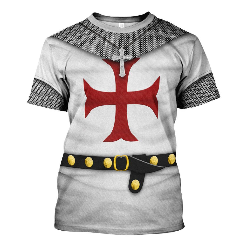 Oodiegang 1147Ÿ??1149 English Templar Knight Costume Hoodie Sweatshirt T-Shirt Tracksuit - Oodiegang.com