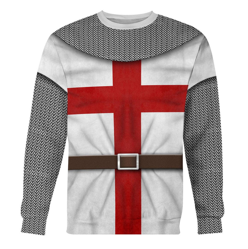 Oodiegang 1189-1192 Templar Knight-String Mail Costume Hoodie Sweatshirt T-Shirt Tracksuit - Oodiegang.com