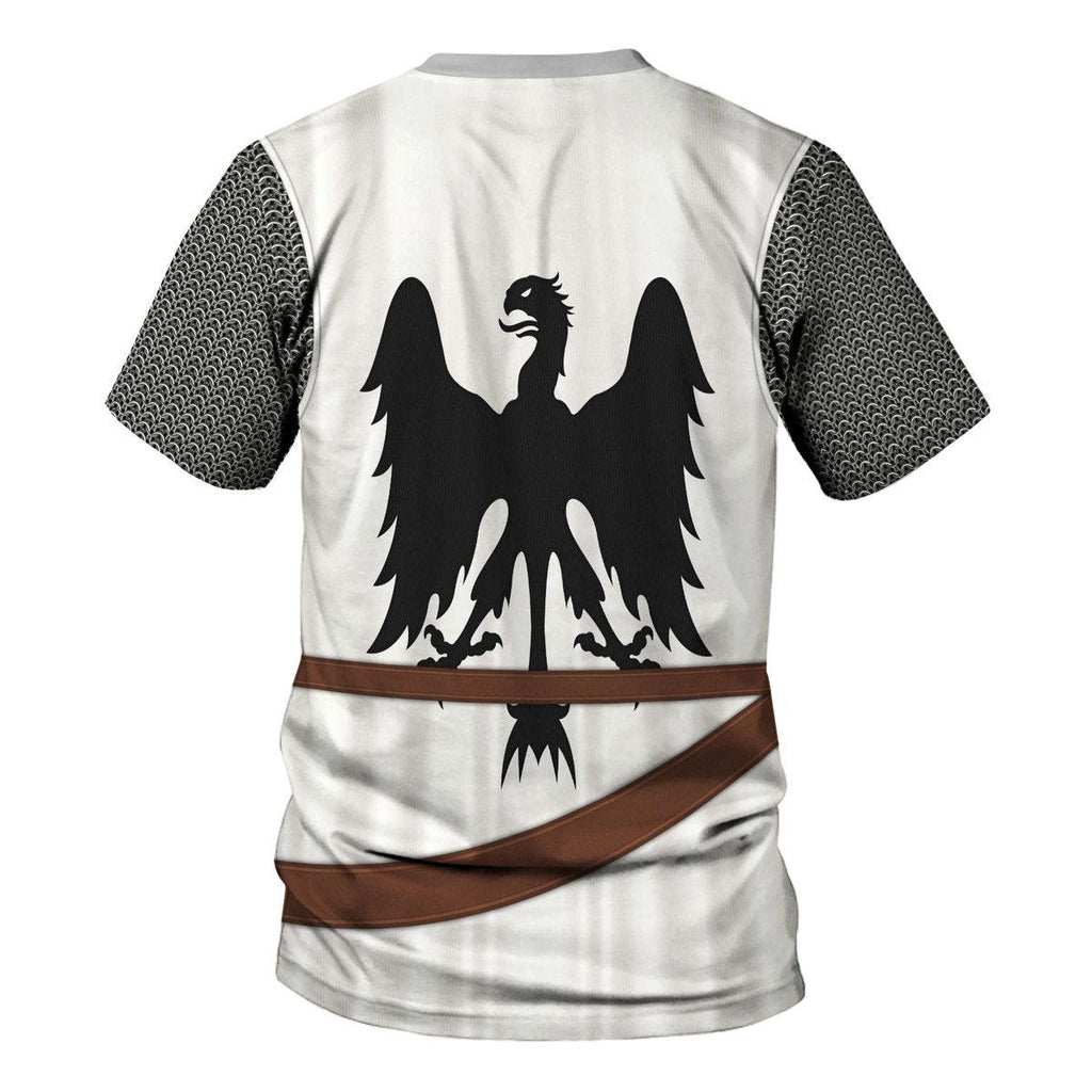 Oodiegang 12th Century German Knight Costume Hoodie Sweatshirt T-Shirt Tracksuit - Oodiegang.com