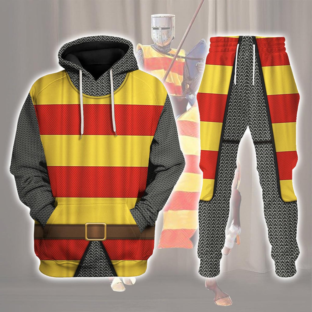 Oodiegang 13th Century Holy Roman Empire Knight Costume Hoodie Sweatshirt T-Shirt Tracksuit - Oodiegang.com