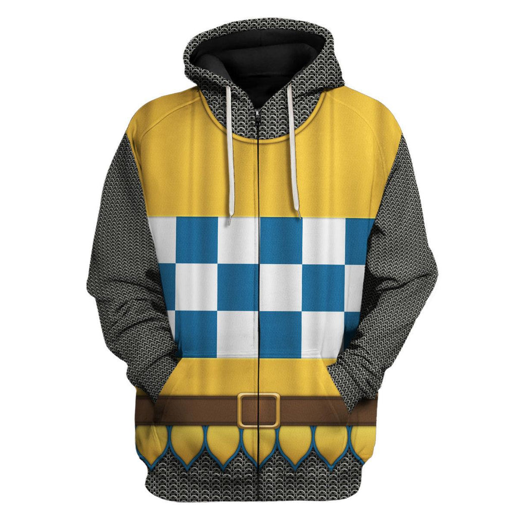 Oodiegang 14th Century German Knight Costume Hoodie Sweatshirt T-Shirt Tracksuit - Oodiegang.com