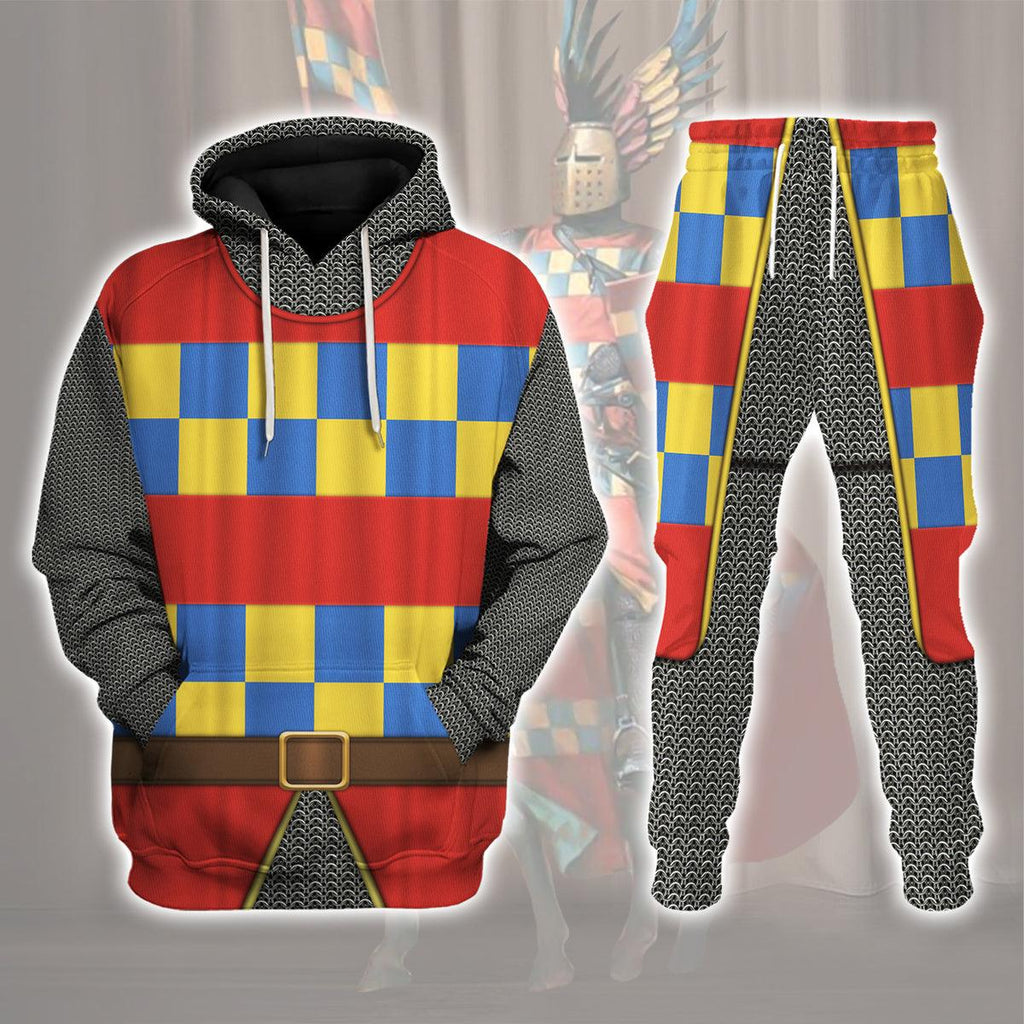 Oodiegang 14th Century Holy Roman Empire Knight Costume Hoodie Sweatshirt T-Shirt Tracksuit - Oodiegang.com